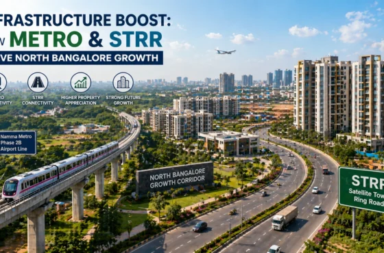 Infrastructure Boost: How Metro and STRR Drive North Bangalore Growth