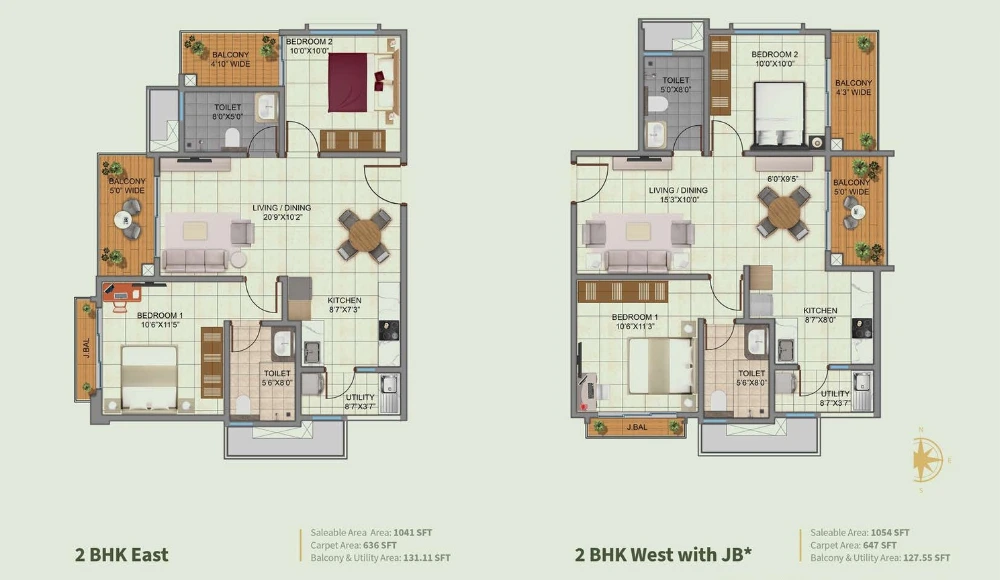 Kalyani Living Tree 2 BHK